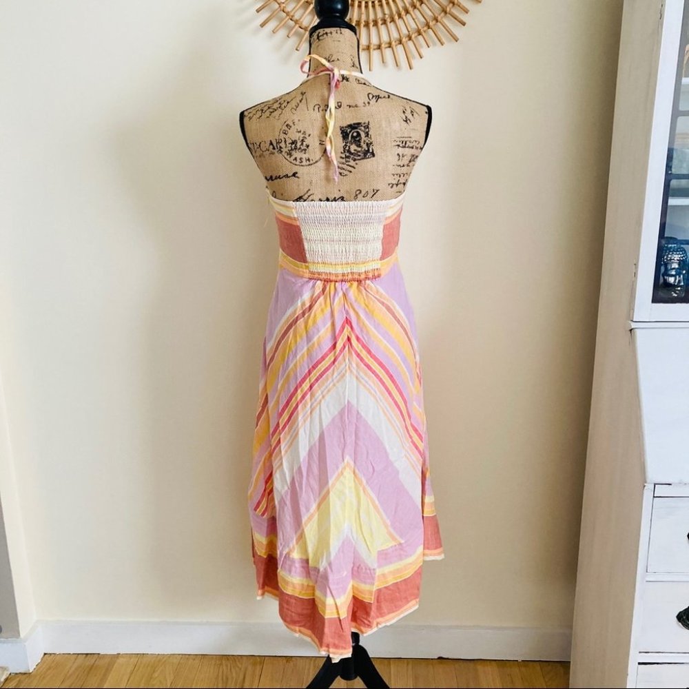 Anthropologie Multicolor Halter Dress - Picture 6 of 13
